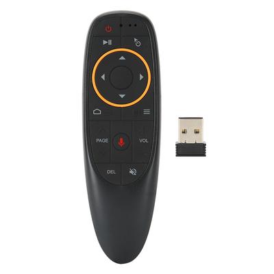 G10 Черный голосовой пульт дистанционного управления 2,4G Air Mouse Мини-беспроводная клавиатура с гироскопом(2.4г Тело