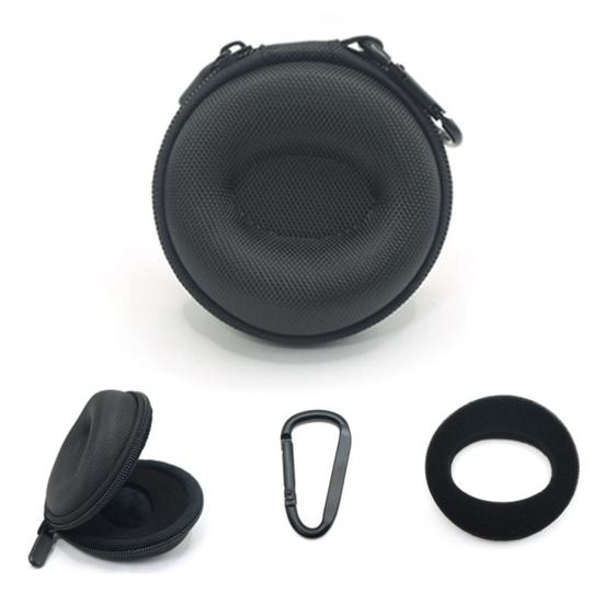 Одиночный дорожный футляр для часов Ударопрочный кейс для хранения часов Ткань Оксфорд Жесткий корпус Защита для часов Коробка против тряски для часов и умных часов 36-52 мм