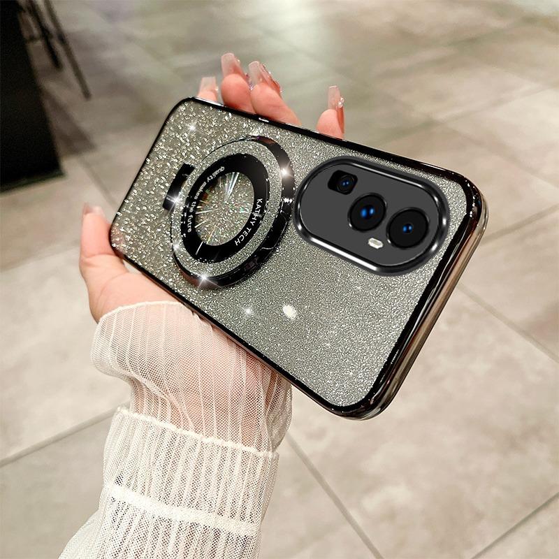 Роскошный чехол с креплением Glitter Case для OPPO A17 Reno 11F 12 11 10Pro A16 A53 A54 A57 A58 A73 A74 A77 A78 F17 F19 Case Holder Cover