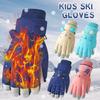 Winter Gloves for Kids Boys Girls Snow Windproof Mittens Outdoor Sports Skiing
