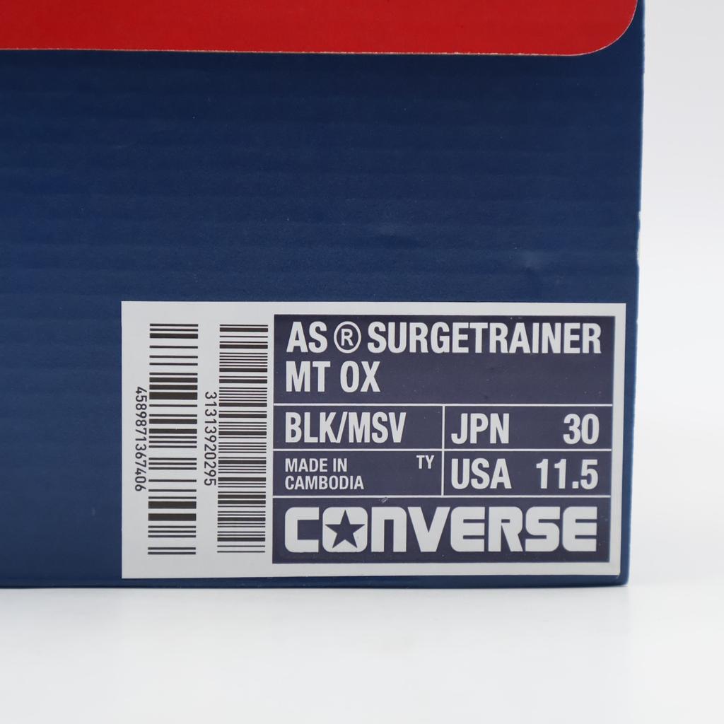 31313920 Converse All Star Surgetrainer MT OX Черный Металлик Серебристый (Мужской)