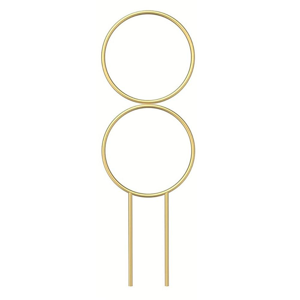 Железные опоры для растений Декорации для цветочных горшков Кронштейн для цветочного горшка Прочные палки для растений Сад