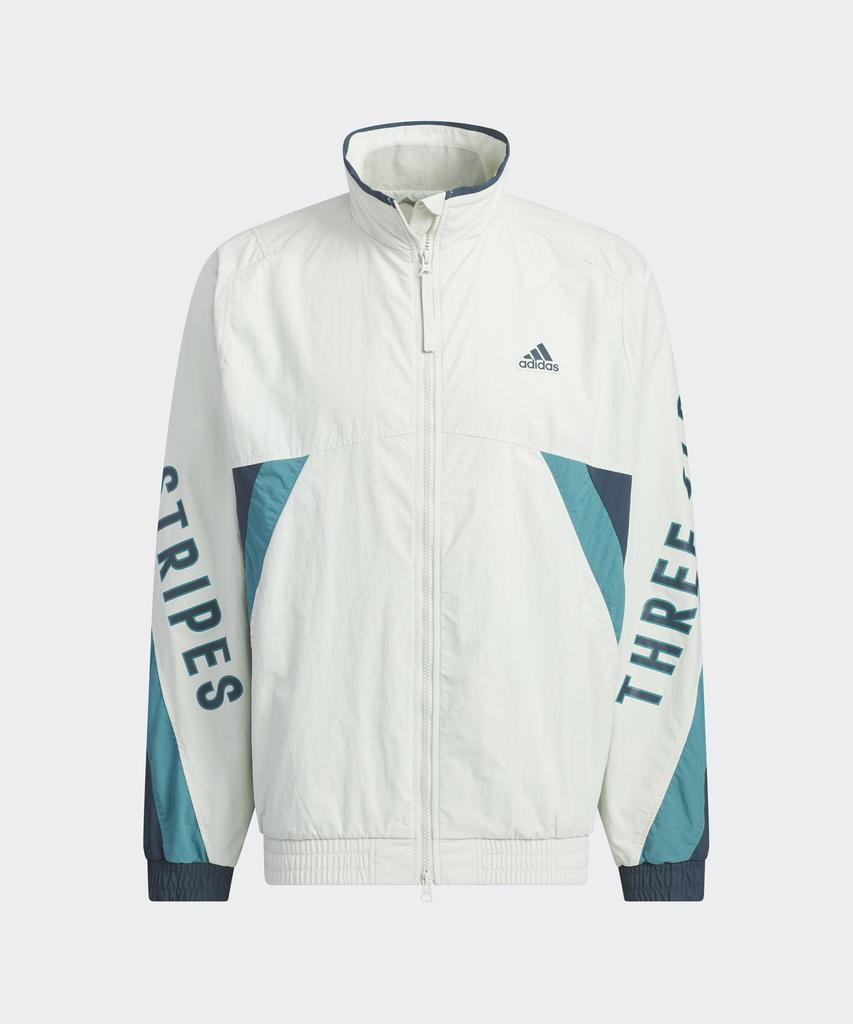 adidas Куртка со вязкой "Слово" - Зеленый / Is5148