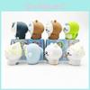 Adorable Self-deprecating Bear Aquarium Finger Puppets Cute Display Pvc Toy Set