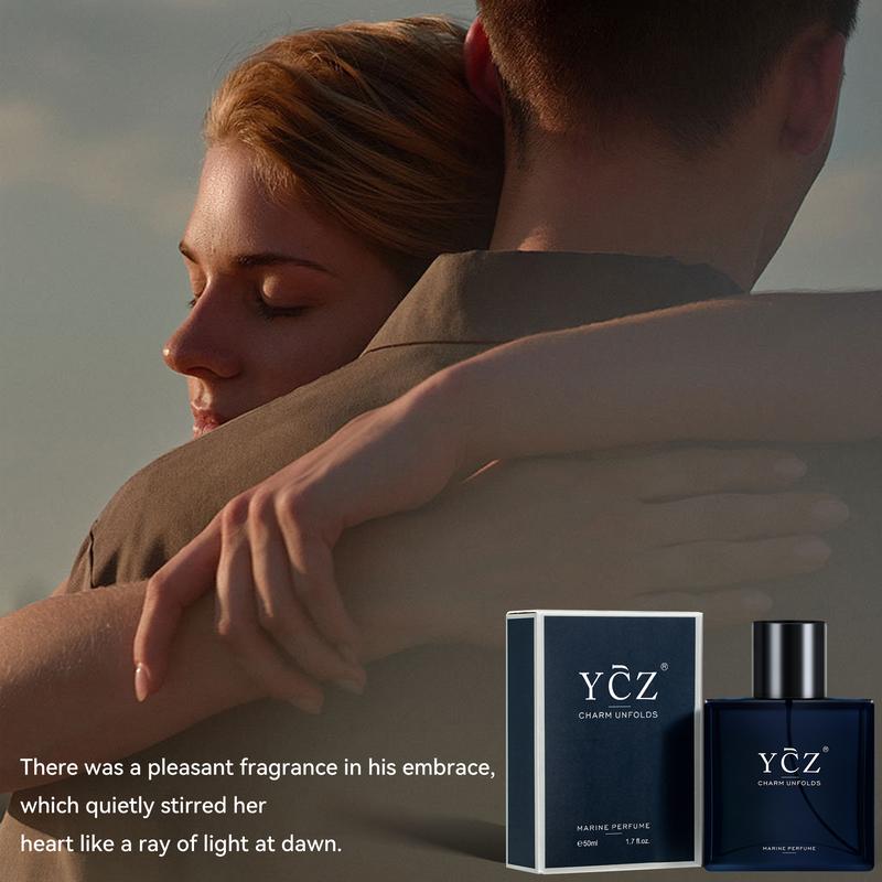 YCZ Midnight Marine Man Cologne, стойкие мужские духи, мужской одеколон, подарок