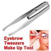 1PC with LED Light Eyebrow Clip, Eyebrow Clip, Eyelash Clip, Beauty Clip, Eyebrow Trimmer, Eyebrow Plucking Clip