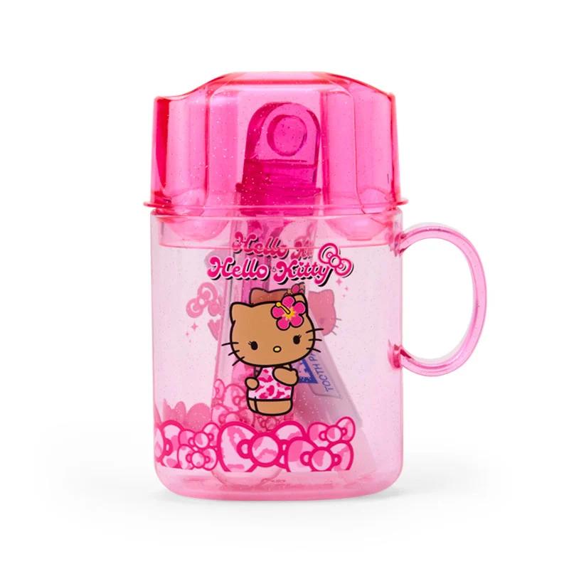 Sanrio Hello Kitty Toothbrush Set ( Pink ) Japan NEW