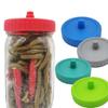 Top Kitchen Tool 86mm Airlock Fermentation Lids for Wide Mouth Mason Jar Fermenter Cap Jar Cover