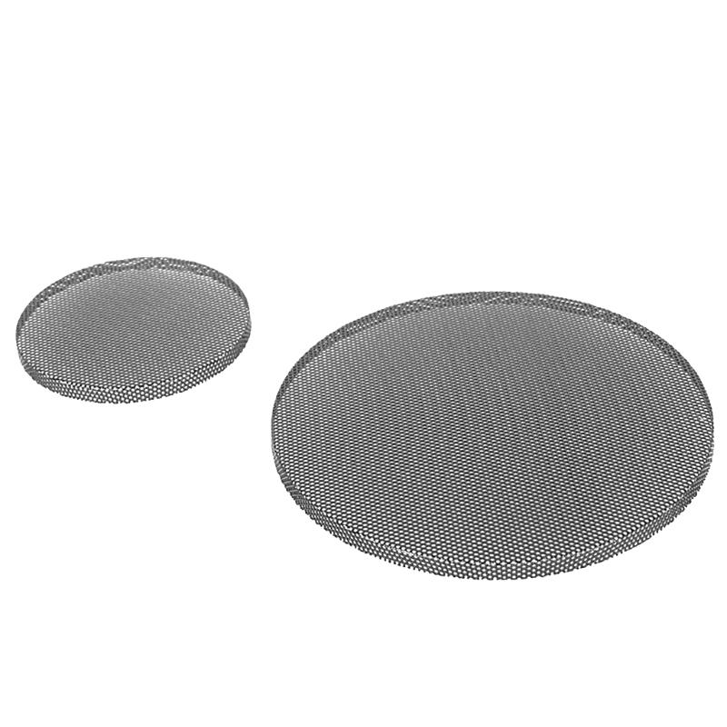 Для 1 "/2"/2,5"/3"/3,5"/4"/5"/6"/8" дюймов сетка для преобразования динамиков, декоративная круглая металлическая решетка для автомобиля, защита