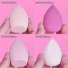4Pc Beauty Egg Makeup Blender Cosmetic Puff Makeup Sponge Cushion Foundation Powder Sponge Beauty Tool Women Make Up Accessories With Box