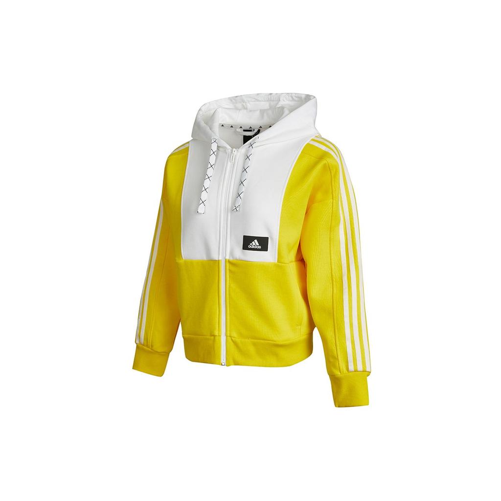 Adidas Куртка Str трикотажная спортивная куртка с цветными блоками женские куртки желтые GP0690