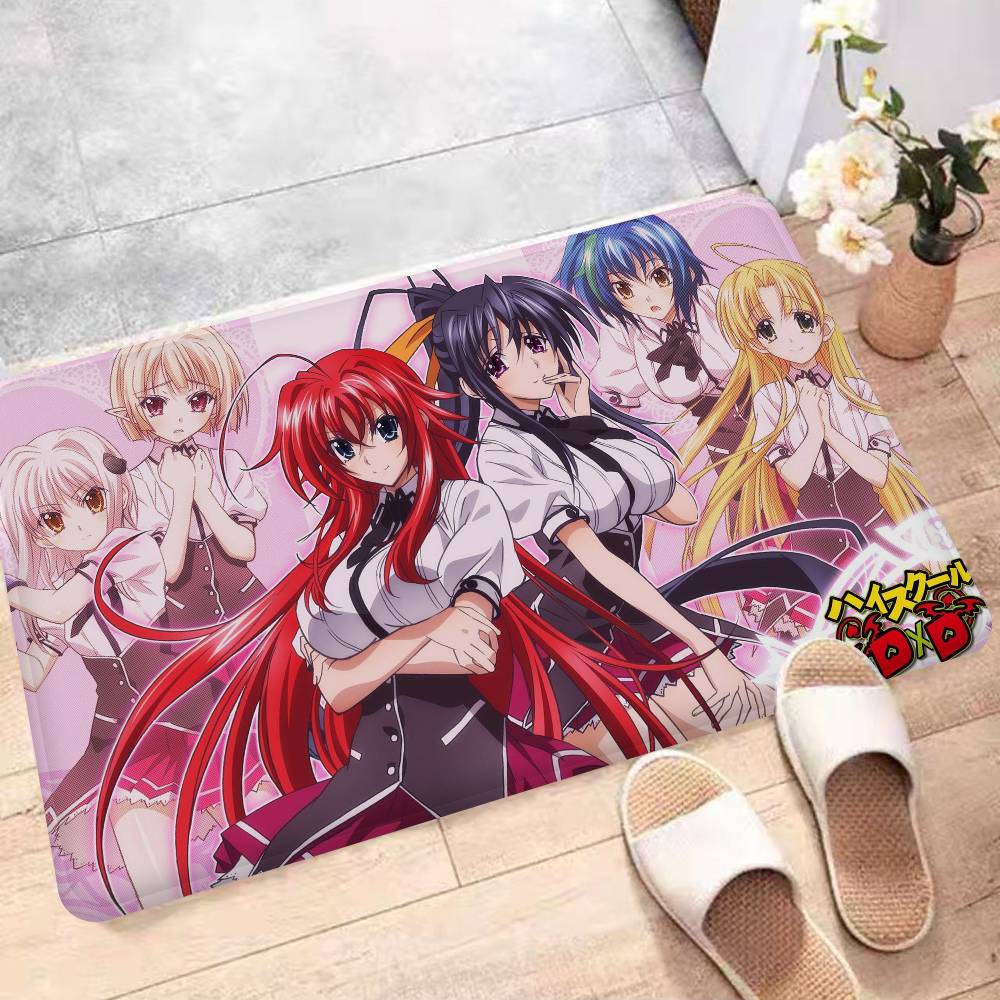 Аниме High School DxD Входной коврик в скандинавском стиле для дома, коврик для ванной-туалета, коврик для декора спальни, отеля