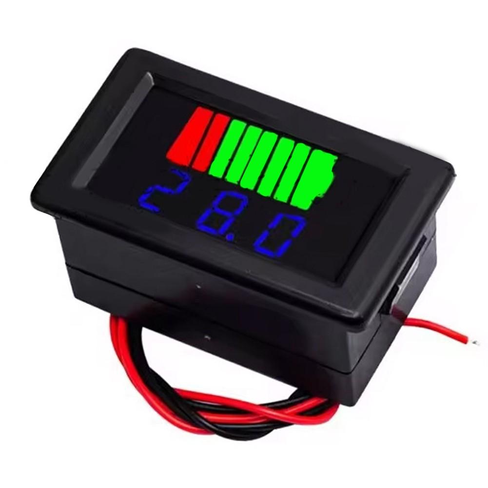 Мотоциклетный вольтметр Цифровой сборщик напряжения Электромобиль
