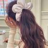 Flower Shape Oversized Flower Scrunchie Oversized Flower Flower Hair Rope Elastic Hair Band Women