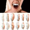 12 шт. Розыгрыш Креативное украшение на Хэллоуин Зуб Игрушка Гнилые зубы Ужасные игрушки Пакеты для вечеринки