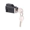 10-1Set Aluminum Alloy Window Locks with 2 Keys Door Window Limit Lock  Portable Practical Exquisite Convenient for Family Hotel