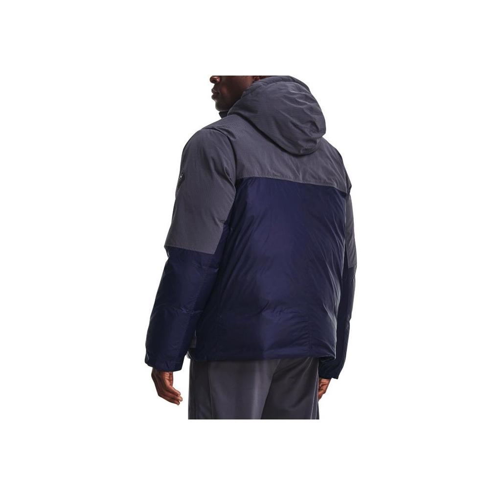 Under Armour Прямая куртка с длинными рукавами и несколькими карманами с цветными блоками Мужские куртки Серый 1372653-558