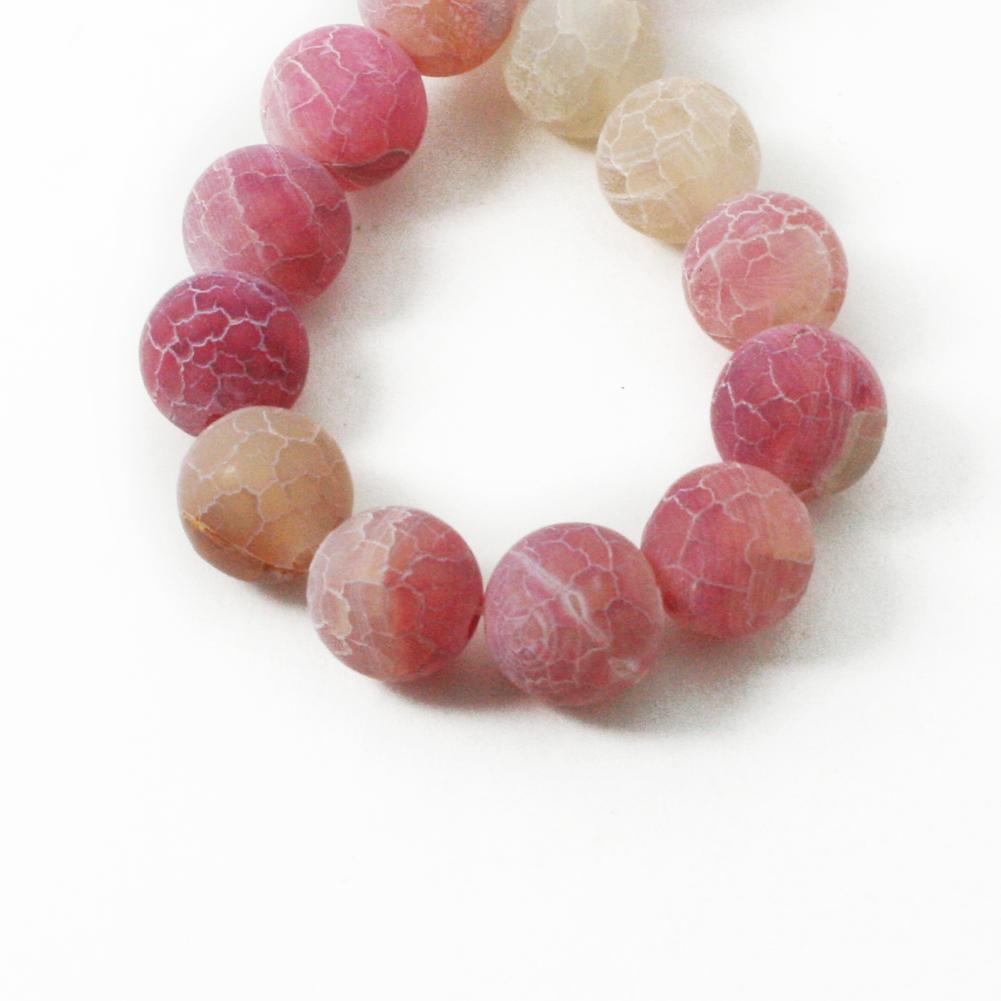 Натуральный камень Морозный краб Красочные сердолик круглые свободные бусины 6, 8, 10, 12, 14 мм для изготовления ювелирных изделий