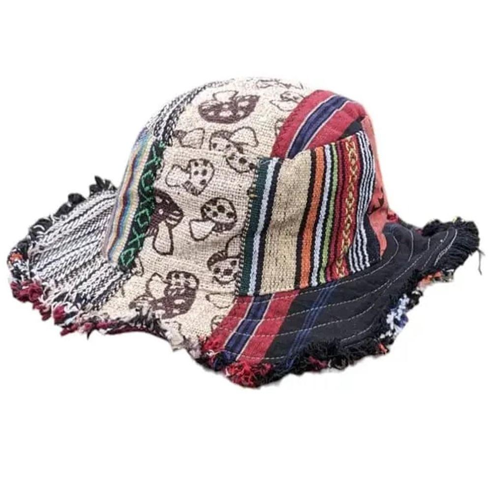 Шляпы-федоры в стиле пэчворк со скрытым карманом-грибом в стиле хиппи, креативные шляпы с карманами