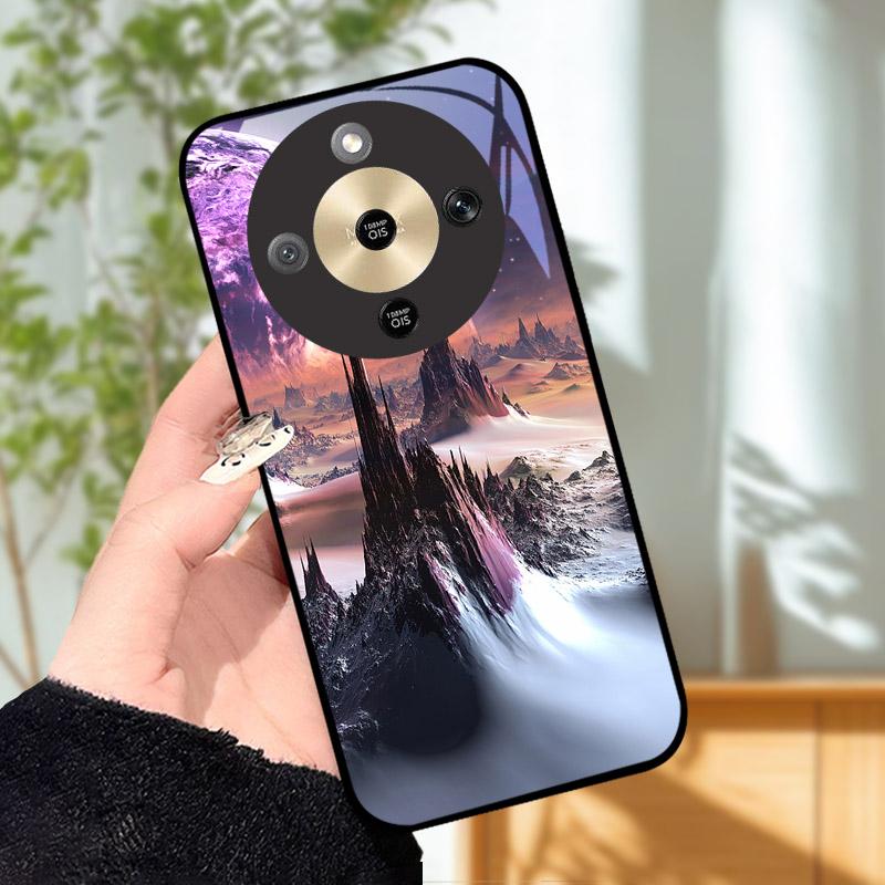 Чехол для Honor X9d MTN-NX1, стильный, с рисунком, из закаленного стекла, для Honor X9d HonorX9d 5G