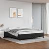 VidaXL Bed Frames Black 180x200 Cm Slat Base Upholstered Bed Slat Frame Double Bed Adult 347263