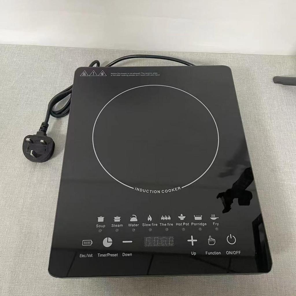Ultra-thin Microcrystalline Induction Cooker with Touch Screen - Kitchen Appliance & Gift