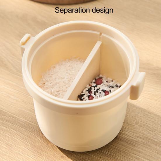 Микроволновая рисоварка пластиковая пароварка без бисфенола А с запирающейся крышкой для рассыпчатого риса 585 мл контейнер для овощей, пригодный для микроволновки