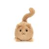 Jellycat Серия Кошки Животное Капуто Котенок Оранжевая Кукла Плюшевая Кукла Высота 10 см