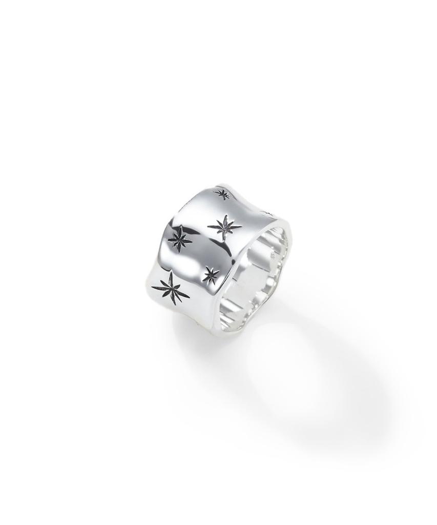 Findelise 925 Signature Étoile Engraving Ring