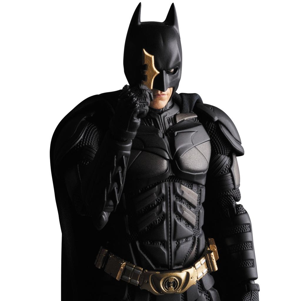 MAFEX BATMAN DARK KNIGHT ABS Painted Action Figure Ver.3.0 "THE RISES" Non-scale & ATBC-PVC