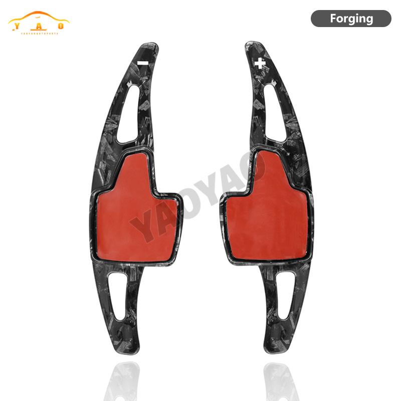 2Pcs ABS Shift Paddle For Ford Focus Escape Kuga 2016-2020 EVOS 2022 Steering Wheel Shifter Gear Extension Interior accessories