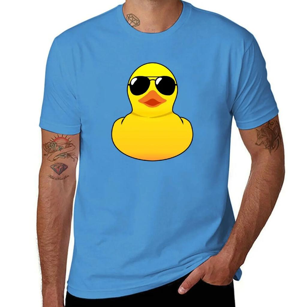 Cool Rubber Duck T-Shirt oversizeds quick drying blanks workout shirts