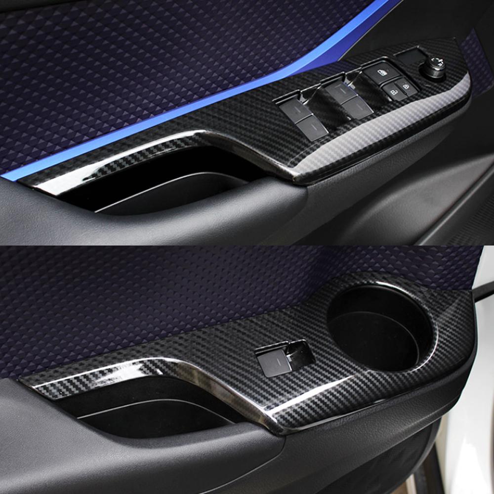 Автомобильные аксессуары для Toyota C-HR CHR AX10 2016-2022 панель управления окном, кнопка подъема, накладка, наклейка, рамка