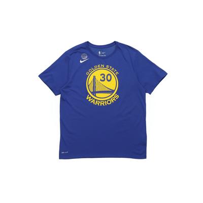 Мужская футболка Golden State Warriors Dri-Fit NBA Stephen Curry с короткими рукавами, синяя 870775-496