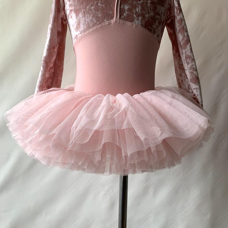 Детская юбка для танцев из шести слоев - мягкая фатиновая пачка принцессы