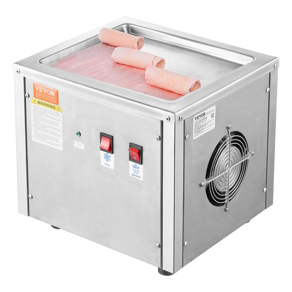 Fried Ice Cream Roll Machine Rolled Ice Cream Maker 11 x 9.5 inch Pan
