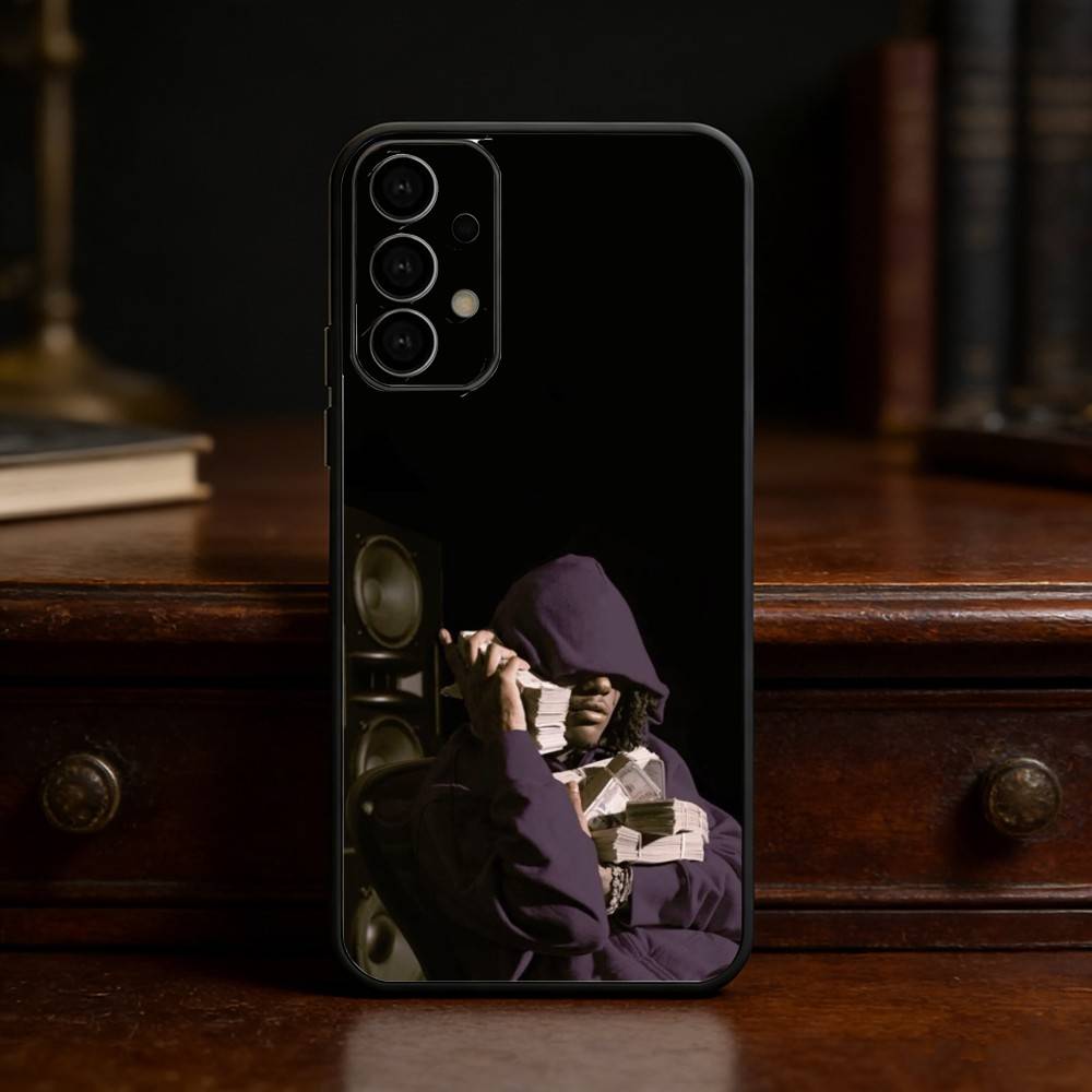 O-OsamaSon Rapper phone Case For Samsung S25,24,21,22,23,30,Ultra,20,Plus,Fe,Lite,Note Soft Black Cover