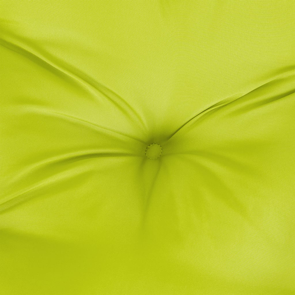 Chair Cushions 2 pcs. Neon Green 40 x 40 x 7 cm Oxford Fabric