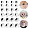 Plastic White&Black Stuffed Toys Parts Doll Eyes Craft Animal Puppet Accessories Safety Doll Eye