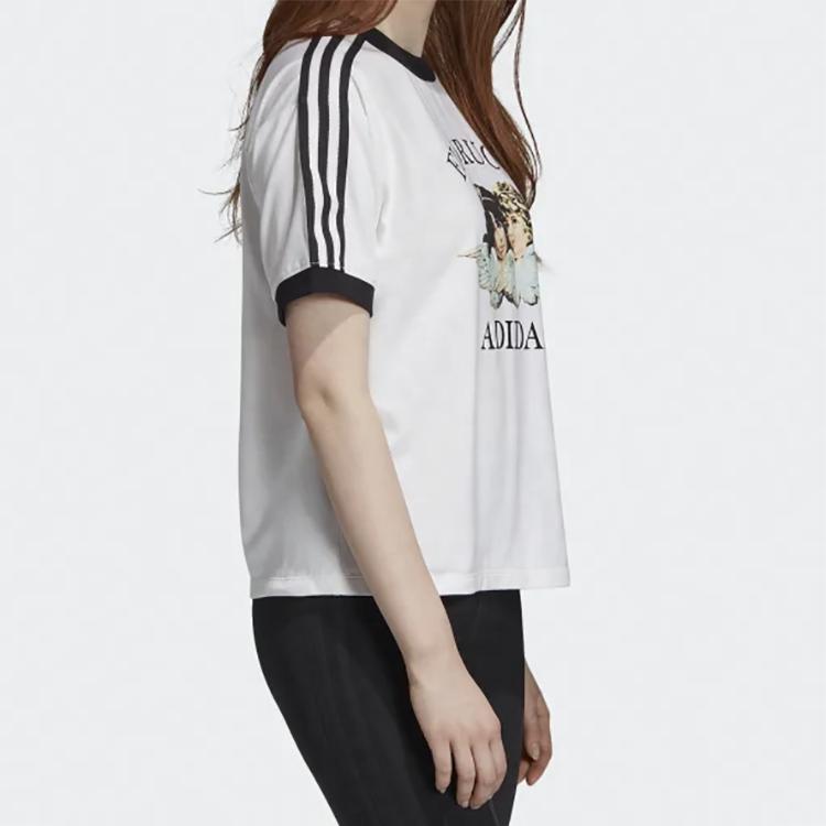 adidas Оригиналы x FIORUCCI Футболка женская Белая ED8775