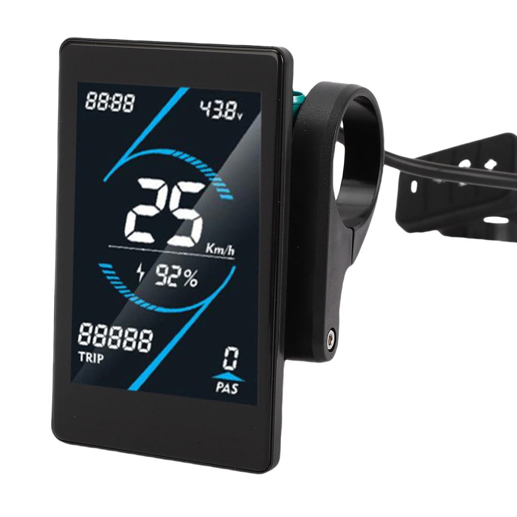 Bike Display Meter Rain Proof 24-72V Multifunctional HD Colorful LCD Screen Electric Cycling Display