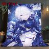 Genshin Impact Fina 2D Flat Pattern Flannel Blanket High quality All Seasons Warmth and Comfort Perfect for Christmas Gifts.SMT0917571