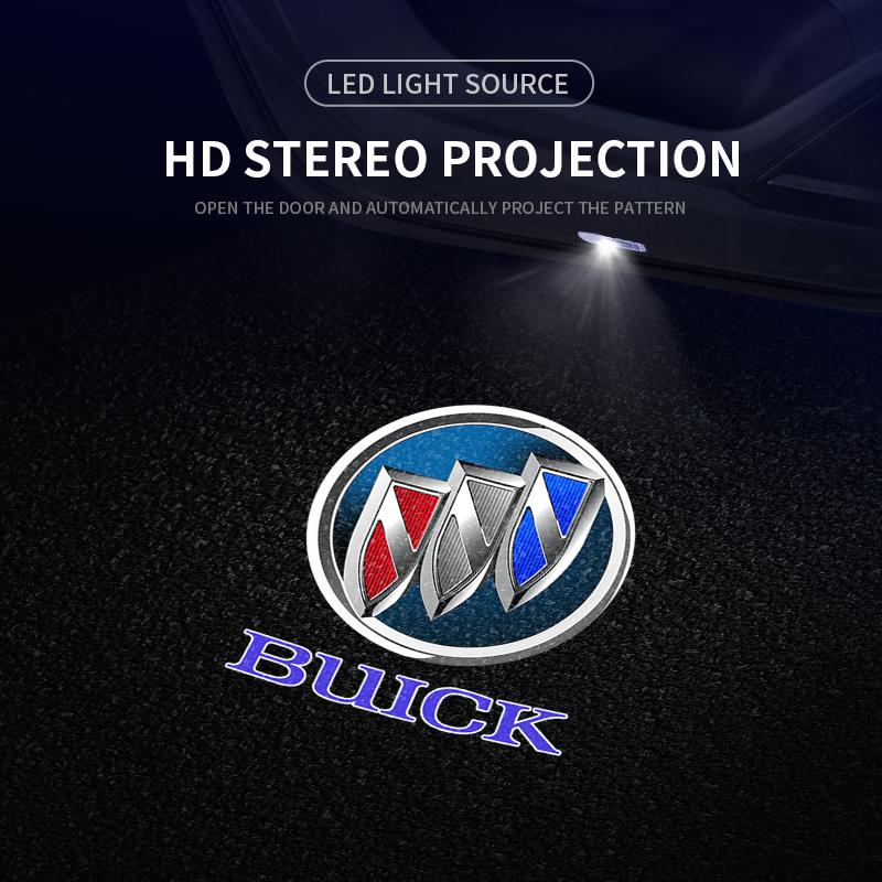 Для Buick Lacrosse 2010-2020 Encore 2014-2016 Regal 2009-2014 Проектор логотипа Лампа Аксессуары Добро пожаловать Лазерный Свет Призрачной Тени