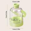 Silicone Ice Cube Water Bottle 7 Grids Ice Mould Tray Easy To Clean Ice Cube Kettle  Bar