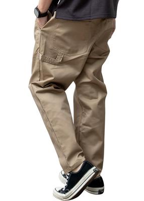 [ОРИГИНАЛ Dickies] Брюки маляра мужские, удобные брюки, эластичный пояс, мужские, 18. Бежевый Л