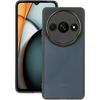Silicone Case for Xiaomi Redmi A3, with Camera Protection, Transparent/black