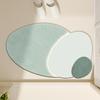New Bathroom Absorbent Mat Light Luxury Advanced Sense Non-slip Mat Toilet Toilet Door Quick Drying Mat