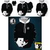 Anime Monokuma Danganronpa Cosplay Hoodie Sweaters Unisex Casual Sweatshirt Coat