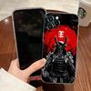 Японское искусство Самурай Ниндзя Прозрачный Чехол Для Apple iPhone 17 16 15 14 13 12 11 Pro Max Plus 16E 17Air 17Pro Чехол для Телефона Funda