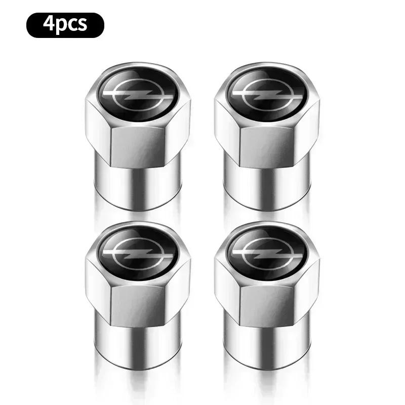 Q1022Q102Car Aluminum AlloyTyre Rim Stem Covers For Opel Astra G H J F K Insignia Vectra C D Zafira B Antara Corsa B E Mokka Accessorie